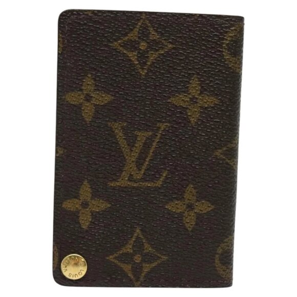 LOUIS VUITTON Monogram Porte Cartes Credit Pression Case M60937 LV Auth ar13218 - Picture 5 of 16